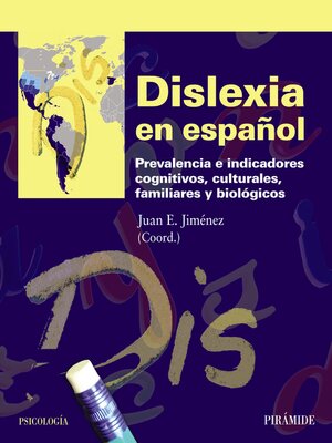 cover image of Dislexia en español